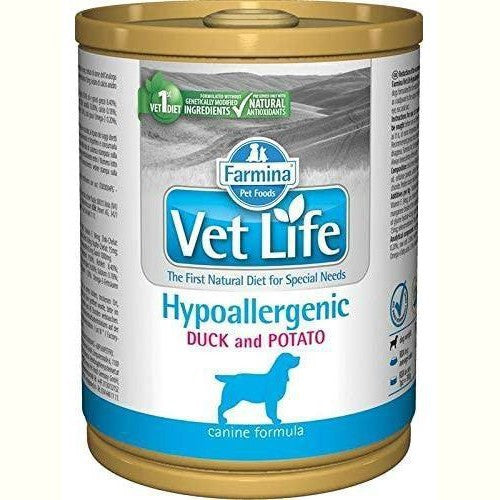 Farmina Vet Life Canine Hypoallergenic 300 gr Anatra & Patate Farmina Vet Life Canine Hypoallergenic 300 gr Anatra & Patate